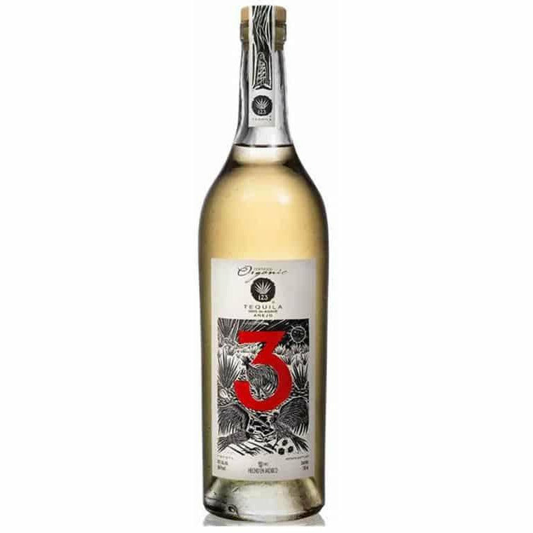 123 Organic Anejo #3 Tequila (750mL)