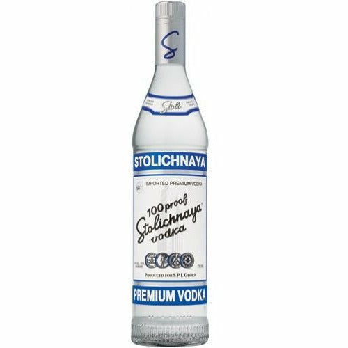 Stolichnaya Vodka 100 750ML