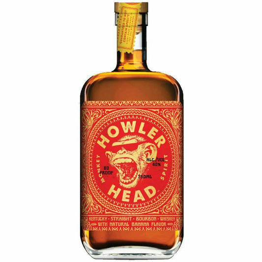 Dana White's Howler Head Banana Bourbon Whiskey (750mL)