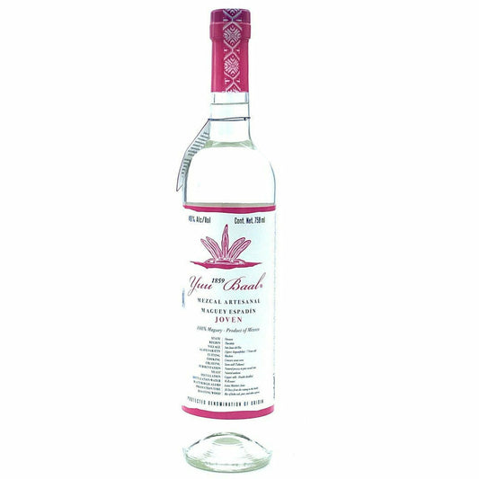 Yuu Baal Mezcal Joven Maguey Espadin (750 ml)