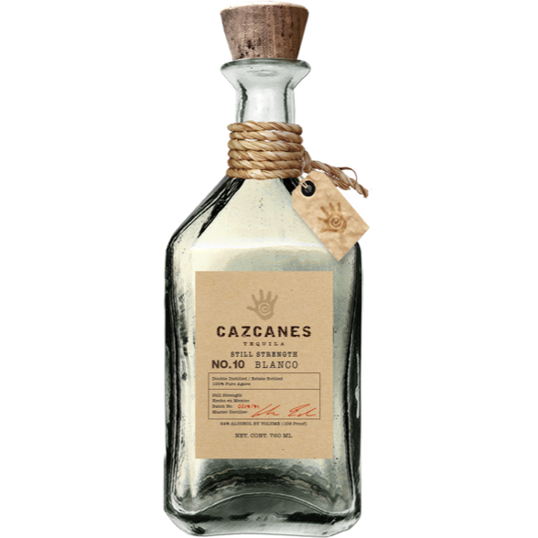 Cazcanes Blanco No. 10 Still Strength Tequila (750 ml)