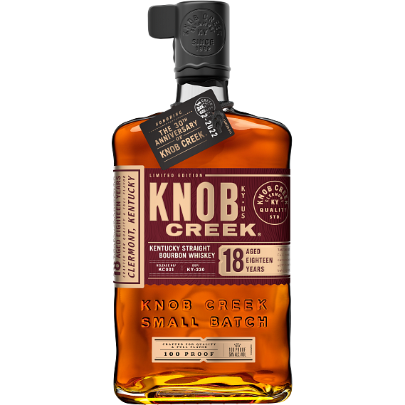 Knob Creek 18 Year Single Barrel Bourbon Whiskey (750mL)