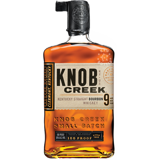 Knob Creek 9 Year Straight Bourbon Whiskey (750 ml) 100proof