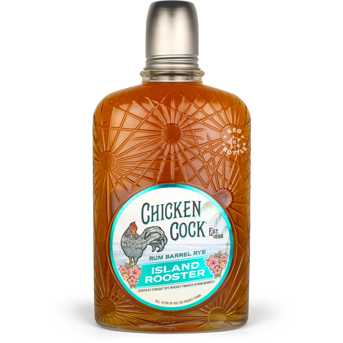 Chicken Cock Island Rooster Rum Barrel Rye (750 ml)