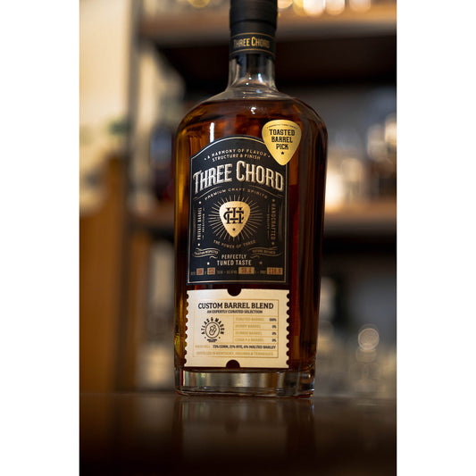 Three Chord Custom Barrel Blend Whiskey (TOASTED) - Atlas & Mason WC & Keg N Bottle Private Barrel Pick 750 ml