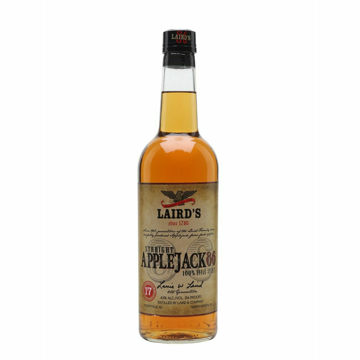Lairds Straight Applejack 86 (750 ml)