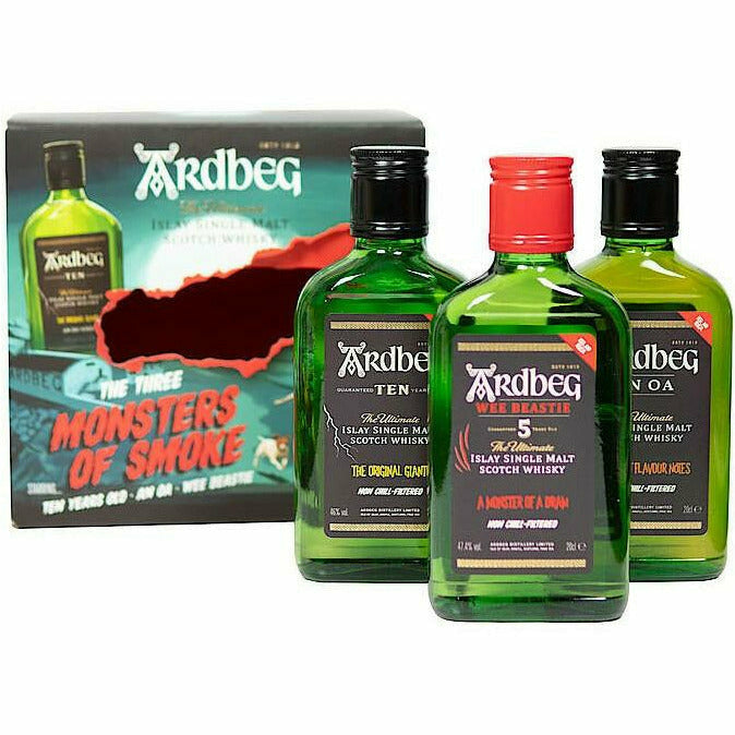 Ardbeg The Three Monsters of Smoke 3 Pack (750mL)