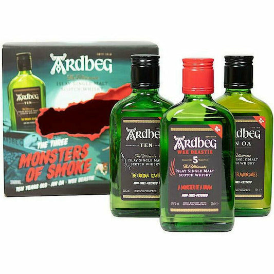 Ardbeg The Three Monsters of Smoke 3 Pack (750mL)