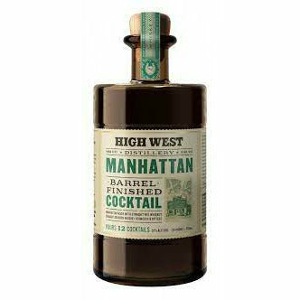 High West Manhattan Barrel Finished Cocktail (375 ml)