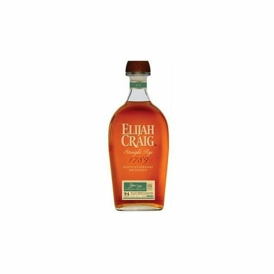 Elijah Craig Straight Rye (750mL)