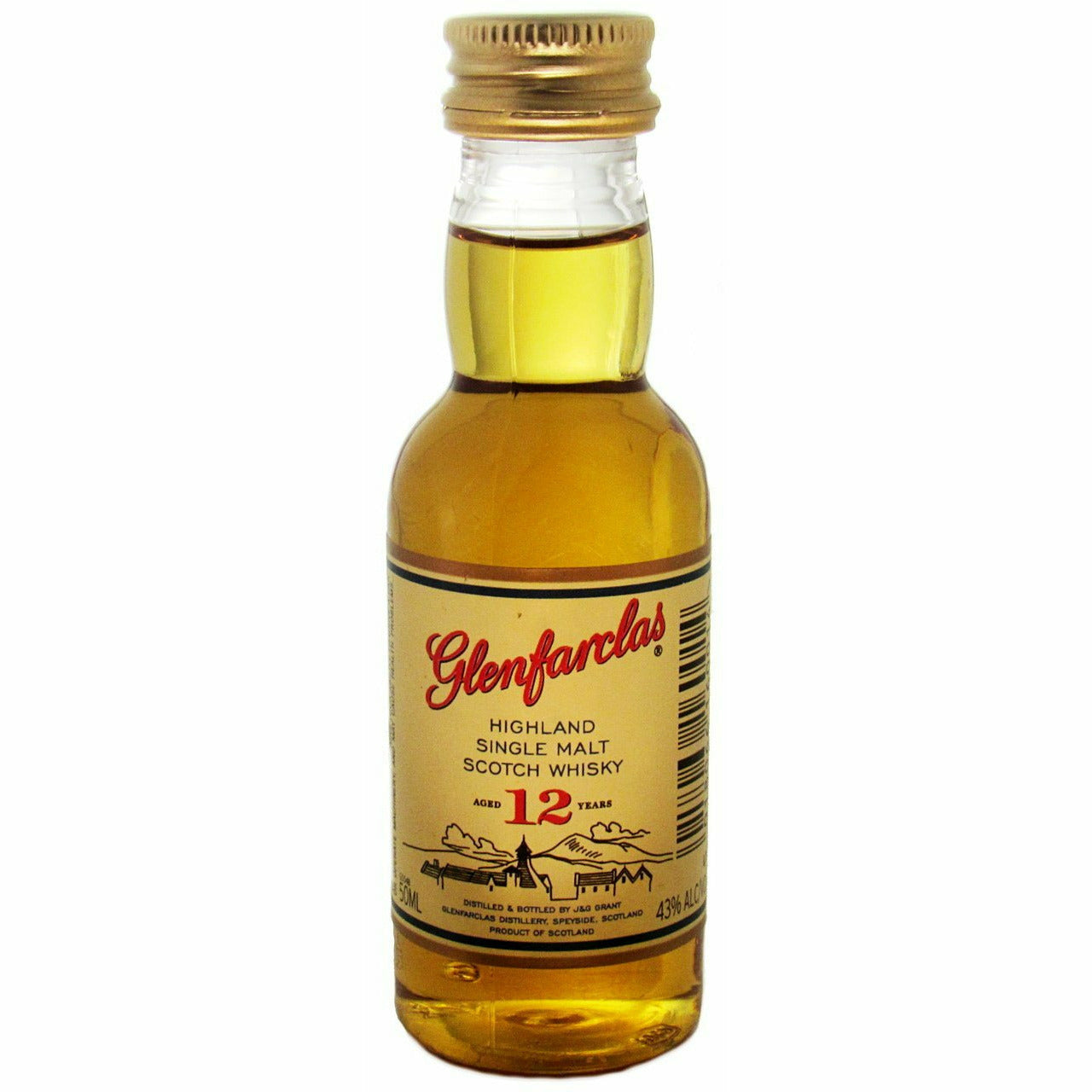Glenfarclas 12 Year Whisky (50 ml, 750 ml)