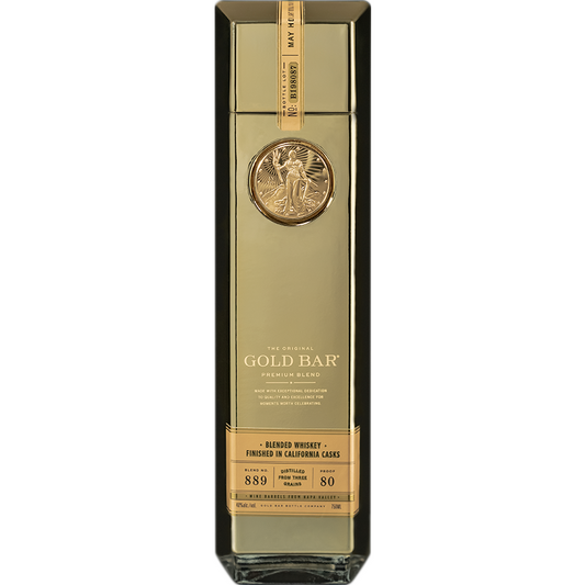 Gold Bar Blended Whiskey California Cask Finish (50 ml, 750 ml)