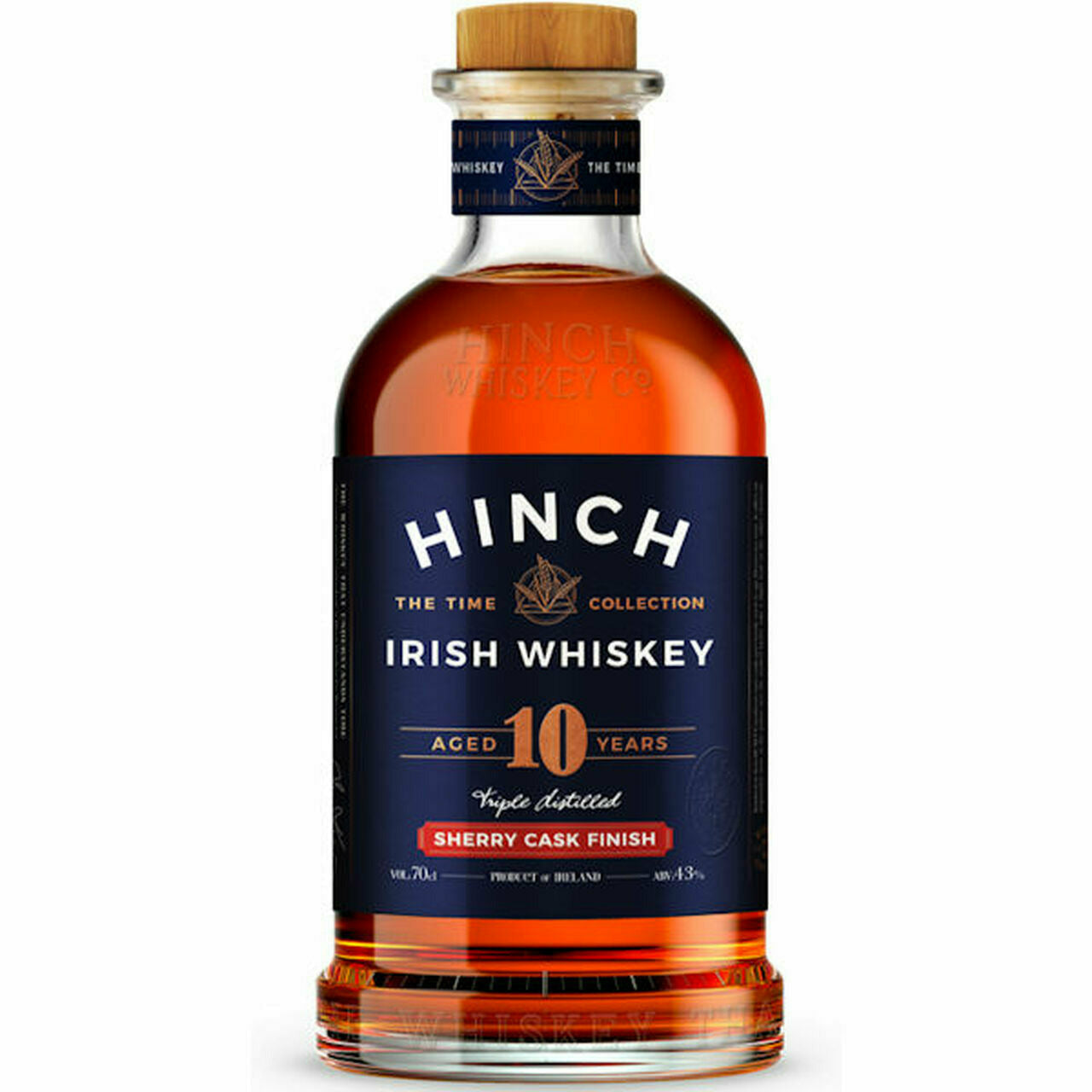 Hinch 10 Year Sherry Finish Irish Whiskey (750 ml)