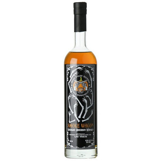 Smoke Wagon Straight Bourbon Whiskey Halloween Glow In the Dark Edition (750 mL)