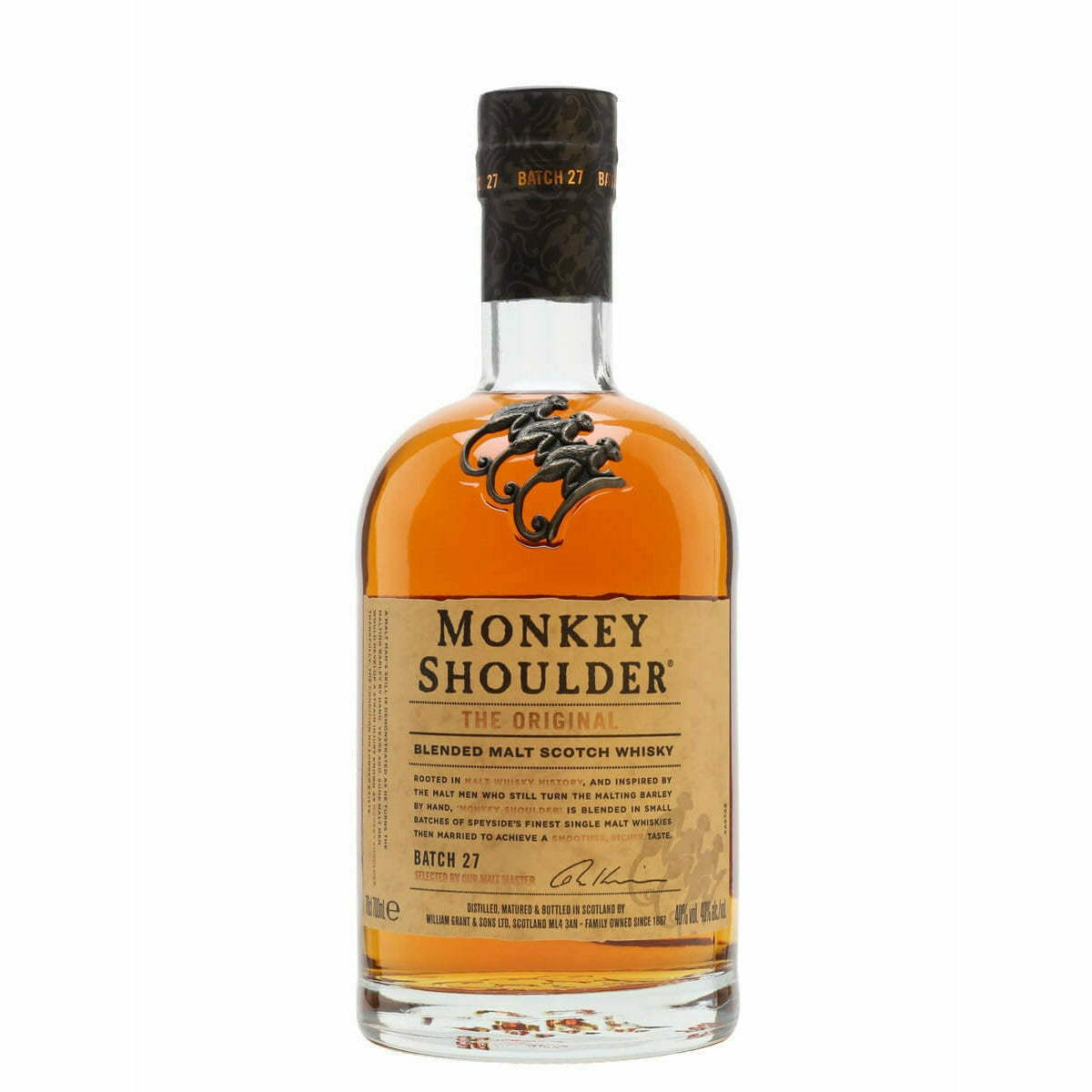Monkey Shoulder Blended Scotch Whisky (750mL)